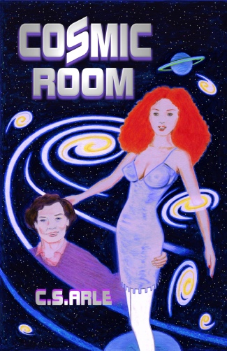 Shown here is the Paperback front book cover of Cosmic Room